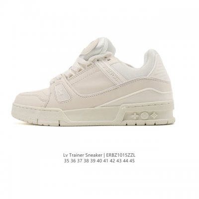 Louis Vuitton Trainer Sneaker Low, a stylish and trendy platform sneaker for men