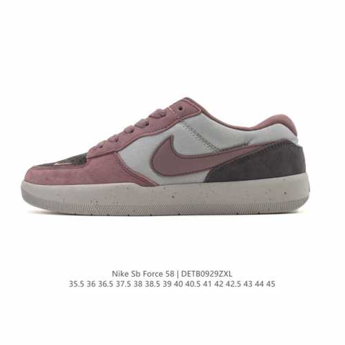 Nike SB Force 58 Skateboarding Shoe. Bringing cutting-edge innovation to the st