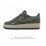 Nike Air Force 1 '07 Low, a versatile, platform, low-top white sneaker with cus