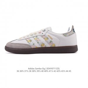 Adidas Originals Samba Og Shoes Classic sneakers, white shoes, T-toe shoes, men