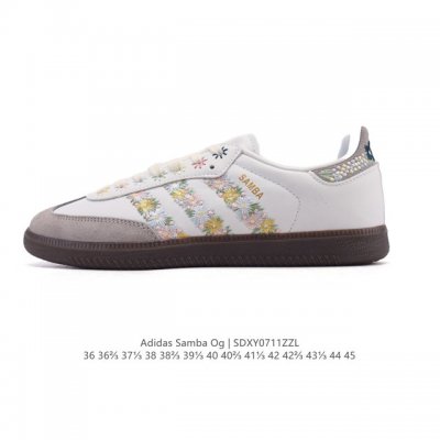Adidas Originals Samba Og Shoes Classic sneakers, white shoes, T-toe shoes, men