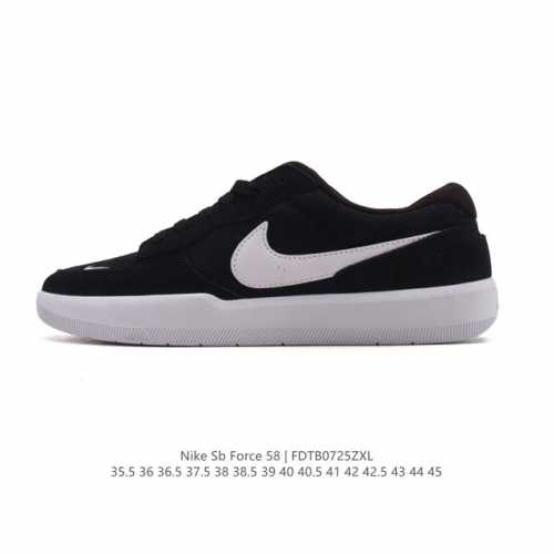 Nike SB Force 58 Skateboarding Shoe. Bringing cutting-edge innovation to the str
