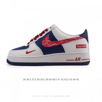 Company-level Af1 Nike Air Force 1 '07 Low Air Force One white shoes with thick