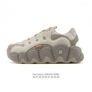 Company-grade Fila breathable cat paw platform sneakers, chunky sneakers with h