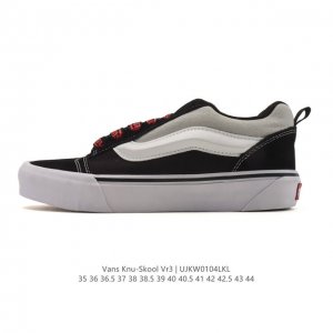 Vans Knu-Skool Vr3 Lx loafers with leather upper. The Campbell's Julian series l