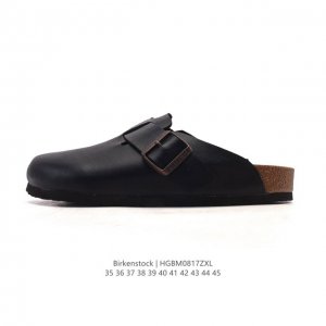 Birkenstock Boston Suede Shearling, a renowned German footwear brand, features l