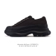 Alexander McQueen Sole Sneakers, a high-end Italian luxury brand, are low-top,
