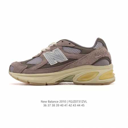 Corporate-grade New Balance 2010 UK-made distressed solid-color suede sneakers w - Click Image to Close