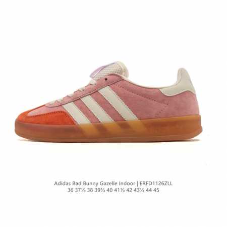 Adidas T-Toe Shoe Series Bad Bunny X Adidas Gazelle Indoor German Training Shoes - Click Image to Close