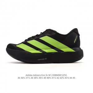 Adidas Adizero Evo Sl Sporty, Comfortable, Non-Slip, and Wear-Resistant Low-Top