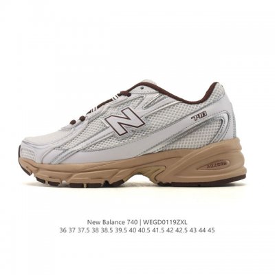 New Balance Mr740 Nb Retro Dad Style Casual Running Shoes. Features a lightweigh