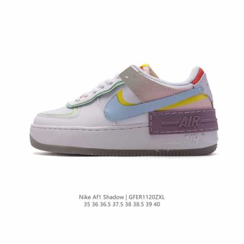 Nike Af1 Af1 Nike Air Force 1 Shadow Sacai X Nike Swoosh Air Ci0919 35-40 Gfer1