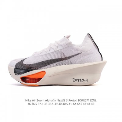 Corporate-grade Nike Air Zoom Alphafly Next 3 Marathon Shoes, Original Label, Or