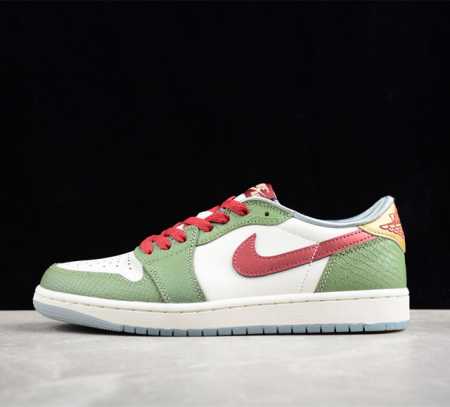 Cj Air Jordan 1 Low Cny Year Of The Drago Aj1 1 Fn3727- Ddd # Swoosh Ddd 3 36 3 - Click Image to Close