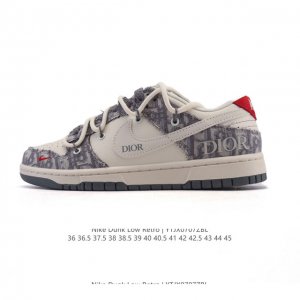 Company Nike Dunk Low Retro Sneakers Retro Deconstructed Lace-up Sneakers Doubl