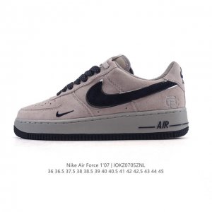 Company-level Af1 Nike Air Force 1 '07 Low Air Force One white shoes with thick