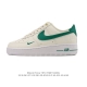 Nike Air Force 1 '07 Low, a versatile, platform, low-top white sneaker with cus