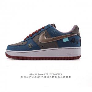 New Af1 Nike Air Force 1 '07 Low, a versatile sneaker with a thick, cushioned s