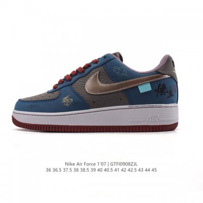 New Af1 Nike Air Force 1 '07 Low, a versatile sneaker with a thick, cushioned s