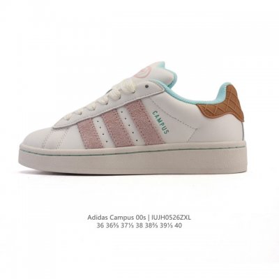 Corporate-Level Adidas. Trefoil Campus 00S Bread Shoes. Retro Casual Sneakers. M