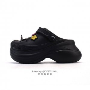 Company-Level Balenciaga Parisian Family Women's Thick-Soled Height-Enhancing Cl