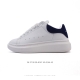 alexandermcqueen Mcq White Sports Shoes With Thick Soles, Height-Enhancing An