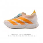 210 Adidas Adizero Adios pro 4 Comfortable, Non-slip, and Durable Low-Top Casual