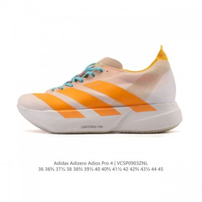210 Adidas Adizero Adios pro 4 Comfortable, Non-slip, and Durable Low-Top Casual