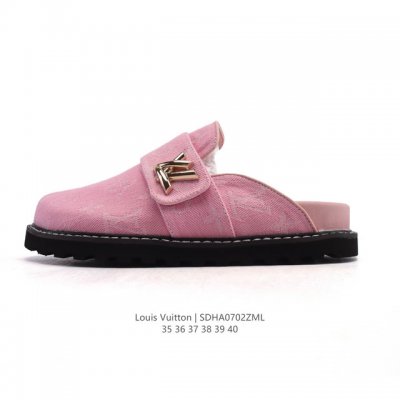 New company-level Lv Louis Vuitton Birkenstock closed toe slippers! Louis Vuitt