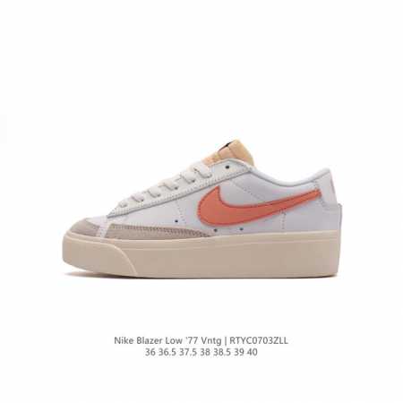 Nike Blazer Low '77 VNTG Swoosh Nike Blazer Low '77 VNTG DJ0292 36 36.5 37.5 38 - Click Image to Close