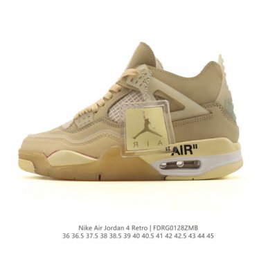 Company Grade Nike Air Jordan 4 Retro Og Michael Jordan AJ4 Low-Top Retro Casua