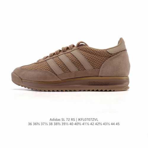 Adidas Sl 72 Shoes Classic Retro Thin-soled Sneakers T-toe Shoes Clover Retro C