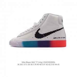 Nike Blazer Mid '77 Vntg Swoosh Nike Blazer Mid '77 Vntg Dq5080-001 36 36.5 37.