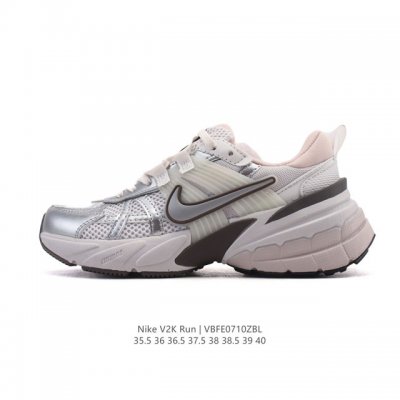 Corporate Nike V2K Run Shock Absorption and Anti-skid Retro Low-top Sports Runn