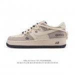 Nike Air Force 1 '07 Low White Air Force One Shoes with Air Cushion, Deconstruct