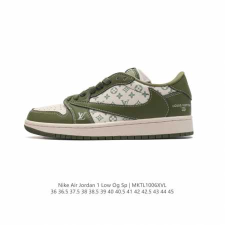 Nike Air Jordan 1 Low Og Sp Military Blue Aj1 1 Aj1 1 Aj1 1 Ts Swoosh Lx1988 36 - Click Image to Close