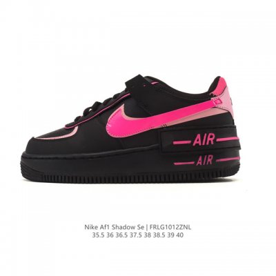 Company Grade Nike Low-Top Sneakers Air Force 1 AF1 Macaron AF1 Thick Sole Heigh
