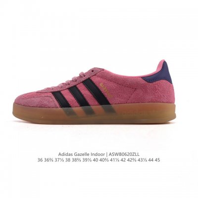 Adidas Originals Gazelle Indoor Retro Clover Anti-slip Transparent Rubber Sneake