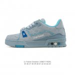 Louis Vuitton Trainer Sneaker Low, a stylish and trendy platform sneaker for me