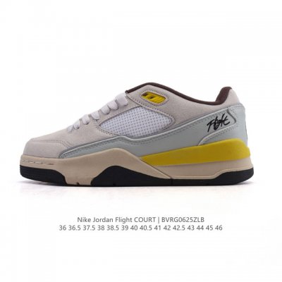 Nike Jordan Flight Court Fashion Casual Non-slip Wear-resistant Low-top Sneakers