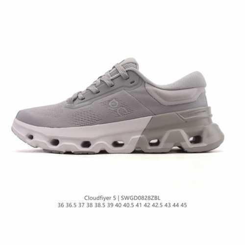 New, corporate-grade On Cloudflyer 5 Wmns, comfortable, versatile, non-slip, and