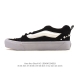 Vans Official Kun Skool Low-Top Sneakers, Fashionable Retro Men's and Women's C