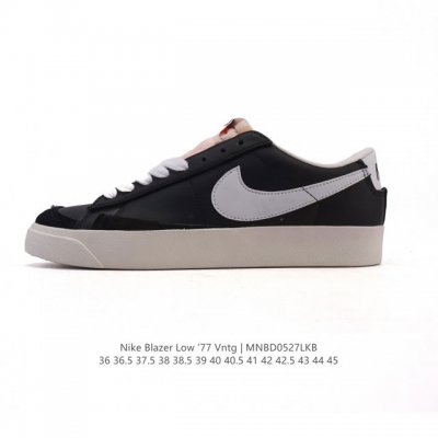 Genuine Nike Nike Blazer Low '77 Vntg Men's And Women's Sports Sneakers Reproduc