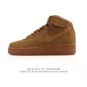 Nike Air Force 1 '07 High Air Force One Af1 high-top Velcro versatile casual thi