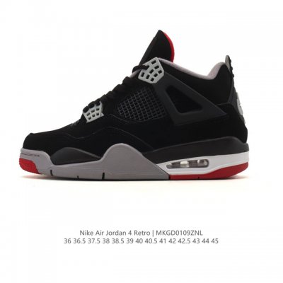Company Grade Nike Air Jordan 4 Retro Og Michael Jordan AJ4 Low-Top Retro Casua