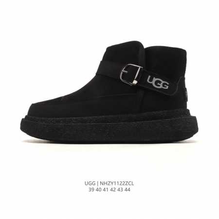 Company-grade Ugg high-top snow boots, fashionable and comfortable men's shoes, - Click Image to Close