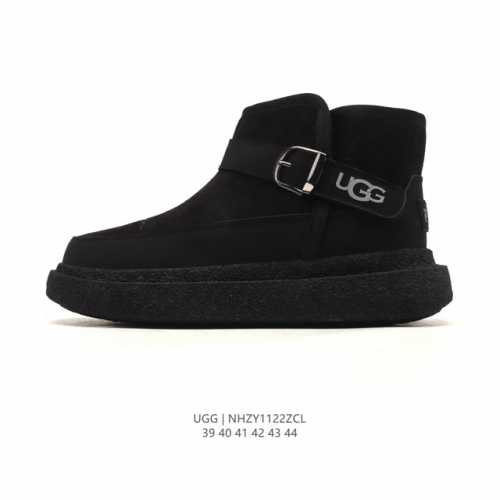 Company-grade Ugg high-top snow boots, fashionable and comfortable men's shoes,