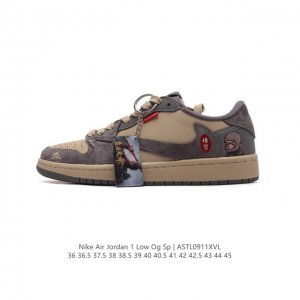 Aj1 travis Scott X Air Jordan 1 Reverse Mocha Aj1 1 Ts : Ch6336-013 : 36 36.5 3