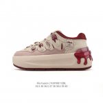 Company-level Fila women's dad shoes, the Fila Fusion thick-soled, height-enhanc