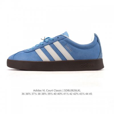 Adidas Vl Court Classic Shoes Sports and Leisure Sneakers German Training Shoes